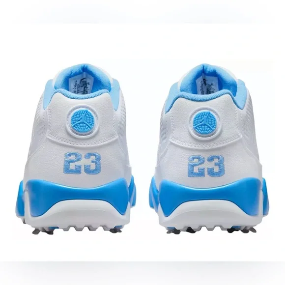 Air Jordan Men's 9 G Golf Shoes Size 7.5 UNC University Blue FJ5934-101 - Picture 7 of 11
